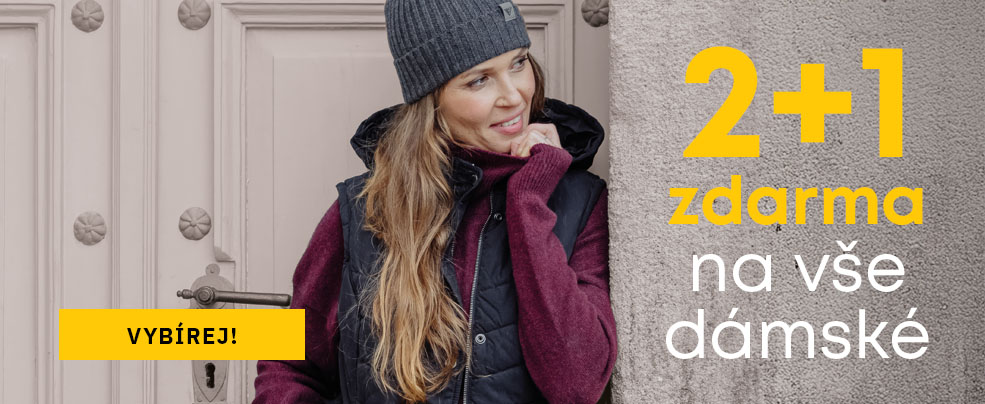 2+1 zdarma na dámské