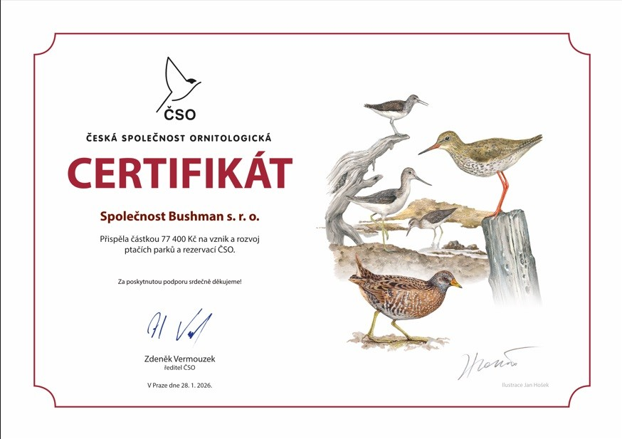 Nadační tričko ČSO sýček