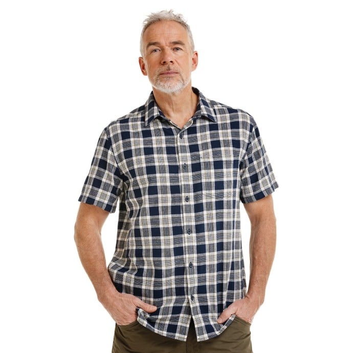 Pánská košile Kwame, tmavě modrá